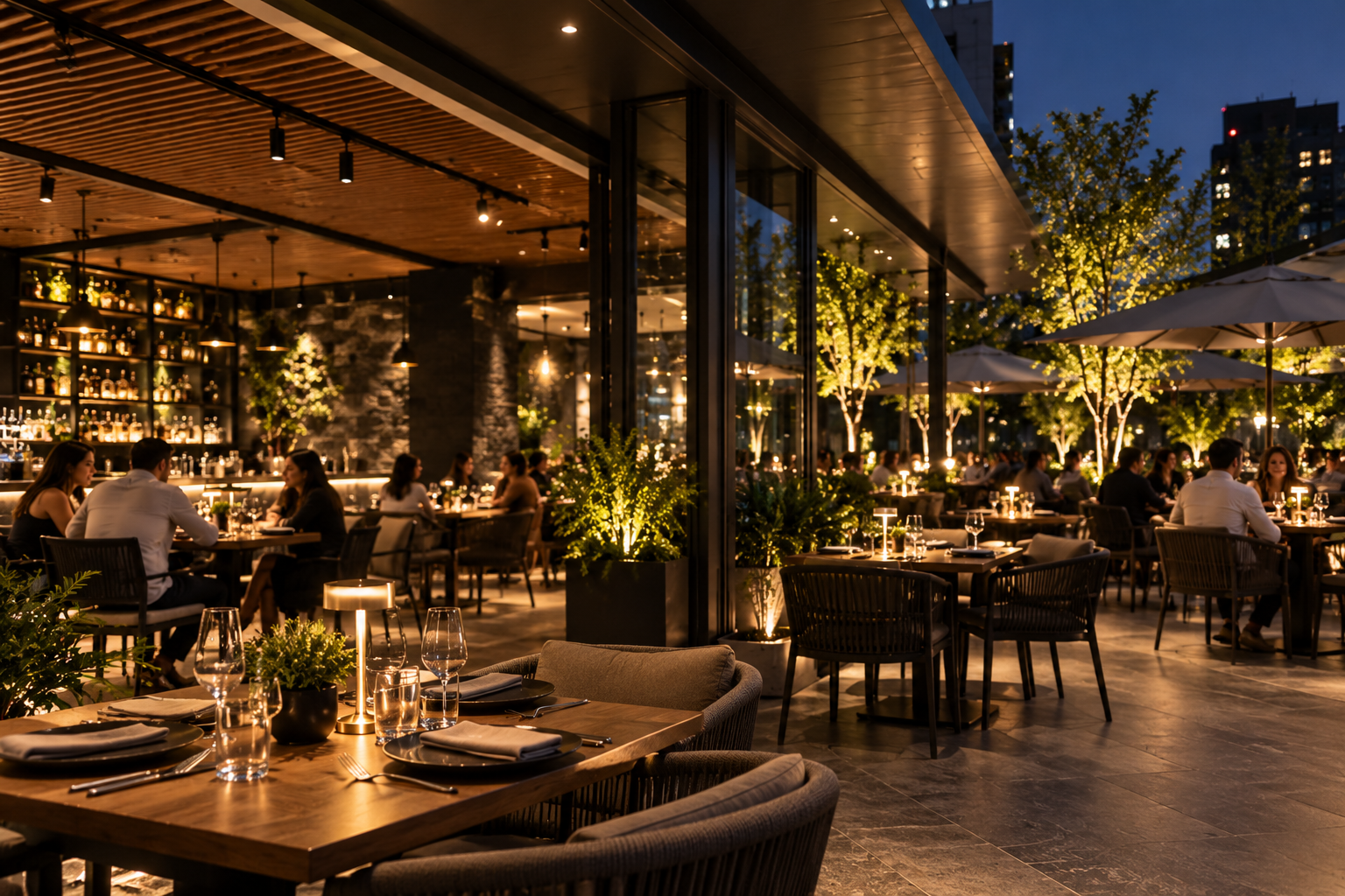 Iluminación LED para comercios y restaurantes